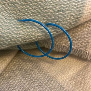 Blue Hoops NWOT